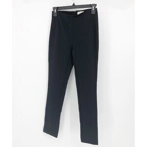 Wilfred Women's Ponte Dress Pants Size 2 Black Stretch Slim Leg